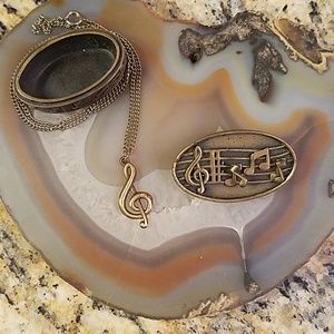 Vintage JJ box & jewelry set unique GUC
